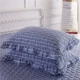 Một đôi gối bông nhồi bông gối bông cotton gối gối đặt người lớn 100% đơn gối chống giật mình