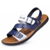 Big boy mùa hè dép mềm đế mềm nam 12 trai 10 trai 11 thiếu niên 15 tuổi học sinh đi biển boot nam Sandal