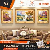 (Zilu) Living room decoration painting landscape landscape oil painting Thomas hanging painting Atmospheric European murals