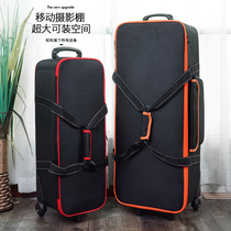 Photo equipment trolley case Flash light stand cover Oxford cloth water proof can pull photography fill light accessories protection bag