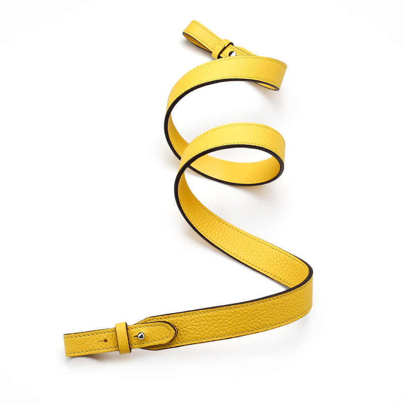 Suitable for Hermès Birkin Bag in Chicken Yellow, Evelyne Bag, Lindy Bag, Shoulder Strap Modification, Genuine Leather Widened Shoulder Strap