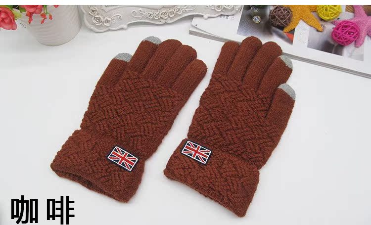 Gants pour homme en Laine Cachemire - Ref 2781355 Image 11