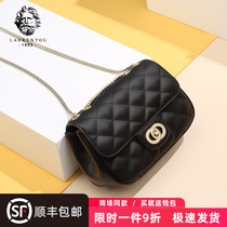 Old mans head bag female summer new 2021 fashion trend small fragrance female bag Lingge chain wild shoulder messenger bag