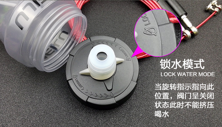 Thể thao chai tập thể dục xách tay sinh viên cốc nhỏ bóp có thể được lấp đầy với sôi nước dành cho người lớn chạy cưỡi ấm đun nước ngoài trời bình nước ống hút