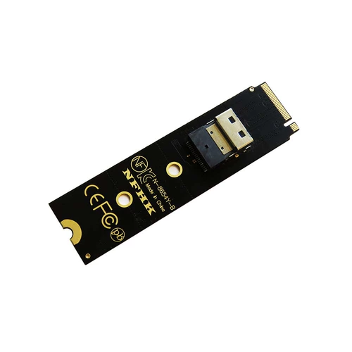 Nvme m.2 ngff interface с тонким адаптером конверсионной карты Slimline SAS (SFF-8654)