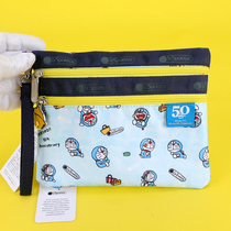 Lexxbao joint female cosmetic bag light leisure storage makeup hand bag multifunctional 7157 mobile phone bag