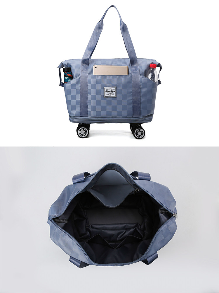 Universal Wheel Convertible Travel Bag 2024 New Model Luggage Bag Storage Bag Yoga Maternity Shoulder Tote Bag