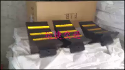 Export high-quality mobile rubber wheel stopper Car stopper Car stopper Wheel locator Special offer