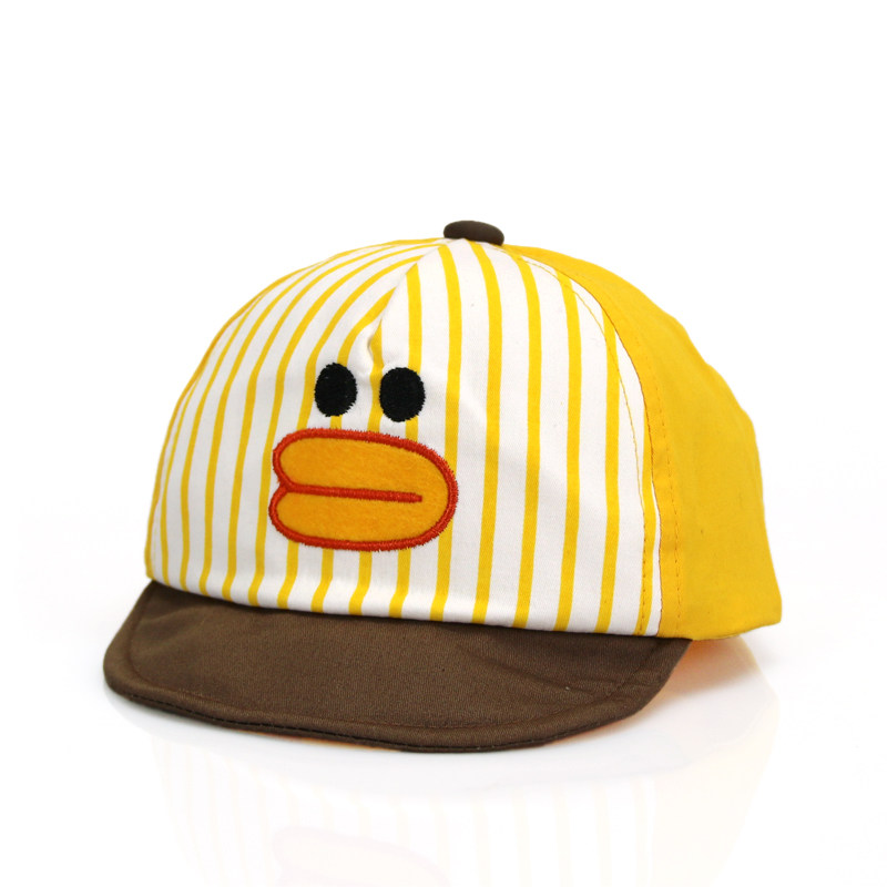Male and female baby baseball cap children hat sunhat cartoon baby hat flat along children's baseball cap