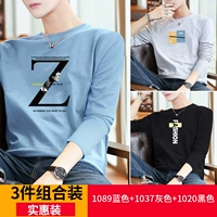 (Long -sleeved T -Fore) 1089 Blue +1037 Grey +1020 Black
