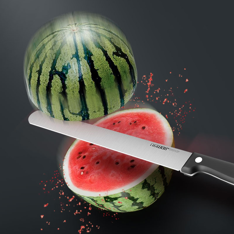 Stainless steel fruit knife kitchen tool lengthening knife cutting fruit peel large long-plate cutting cutting fruit melon artifacts