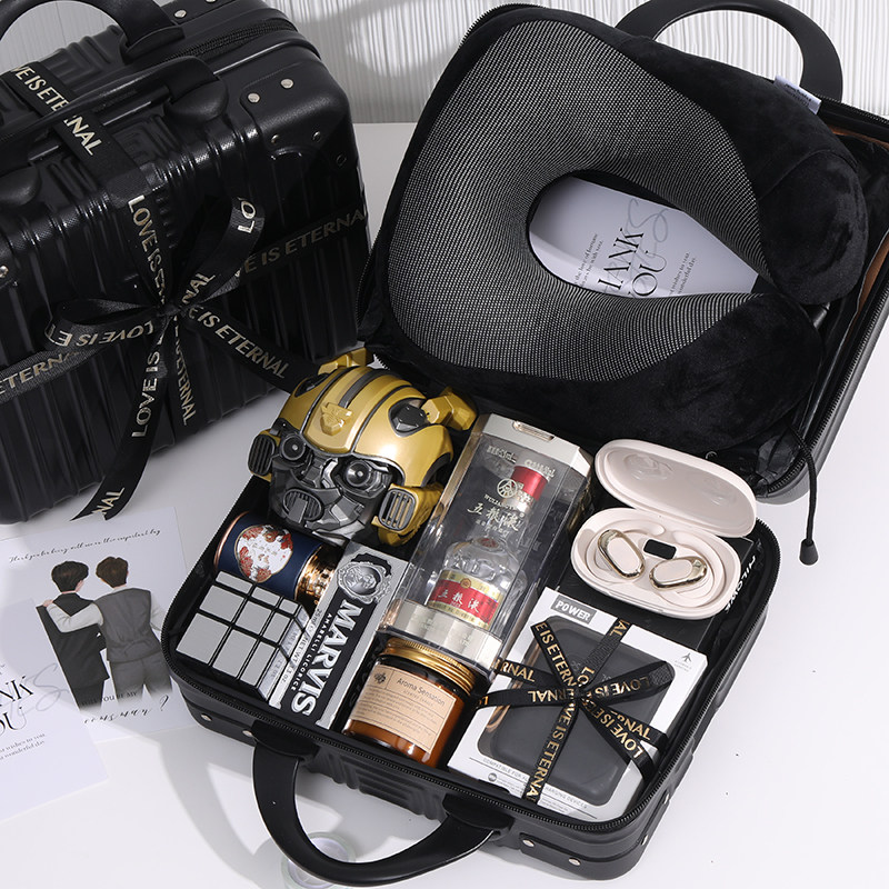 ベストマンギフトセット：男性向けの実用的な結婚祝い、高級ウェディングギフト、ブライズメイド向けのビジネスギフトボックス