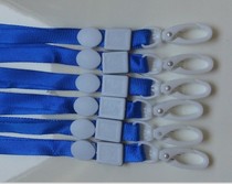 1 0cm plastic hook certificate lanyard breast card rope work card set lanyard exhibition license rope
