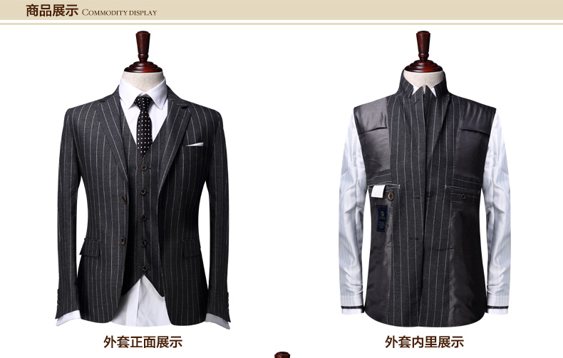 Costume homme CAJERIN en polyester pour automne - Ref 1565569 Image 14