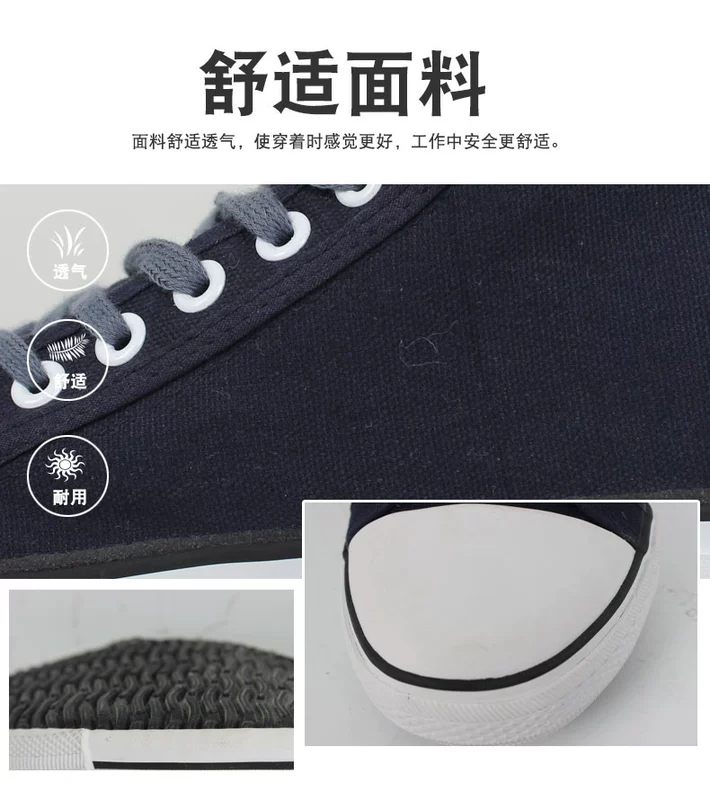 giày bảo hộ kingsman Giày cách nhiệt thương hiệu an toàn Giày bảo hộ lao động 10KV bằng vải canvas thoáng khí cao áp chống điện giày nam nữ bảo hiểm lao động chuyên nghiệp giày bảo hộ jogger bestrun s3 giày bảo hộ cao cổ