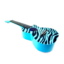 -28-inch electric box guitar Lili 6-string electric box guitar Lili small guitar travel guitar AGL-28E blue