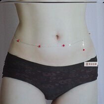 Sterling silver waist chain this years gift cinnabar evil safety belt adjustable men and womens body