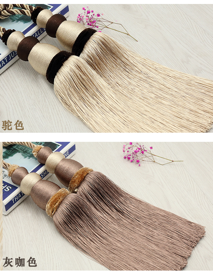 Rèm dây hiện đại tối giản Treo bóng móc treo tường móc rèm dây đeo dây treo treo bóng rèm dây - Phụ kiện rèm cửa thanh treo rèm cửa bán ở đâu