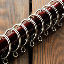 Metal curtain hanging ring Roman Rod ring ring curtain buckle metal adhesive hook ring ring accessories