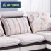 Nam nhà hiện đại tối giản sofa hình chữ U kết hợp sofa phòng khách căn hộ đầy đủ phong cách châu Âu sofa da - Ghế sô pha