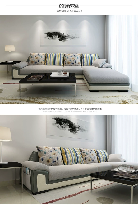 Nam đồ nội thất đồ nội thất phòng khách sofa tủ TV bàn cà phê kết hợp hiện đại nhỏ gọn bộ đồ nội thất bộ