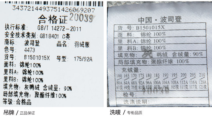 Blouson homme BOSIDENG    - Ref 3120900 Image 81