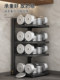 Pot storage rack kitchen storage rack multi-layer cabinet pot rack under the sink multi-functional layered storage rack