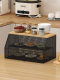 Kitchen Storage Rack, Multi-Layer Food Cover for Tabletop, Leftover Food Cover, Multi-Layer Storage Rack for Tabletop, Dining Table Fly-Proof Cover