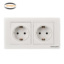 Melan Zhilan 146 secretly installed Double United European Inform beauty Label 16A South African Peulian Foreign Trade Export Power Outlet Bottom Box