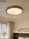 Black Walnut Wood Bedroom Ceiling Lamp, New Chinese Style Zen-Inspired Chinese-Style Lighting, Song-Style Aesthetics, Zhongshan Living Room and Dining Room Lamp