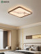 2026 New Model Song-Style Aesthetic Ceiling Light for Living Room, Black Walnut Wood, New Chinese Zen Style, Chinese Style Bedroom and Dining Room