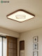 New Chinese-Style Bedroom Ceiling Lamp with a Zen-Inspired Chinese Style, New Song-Style Aesthetics, Retro Household Circular Lamp for Living Room and Study