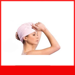 Clearance Joniya Pink Dry Hair Cap Water Absorbent Quick Dry Hair 68008