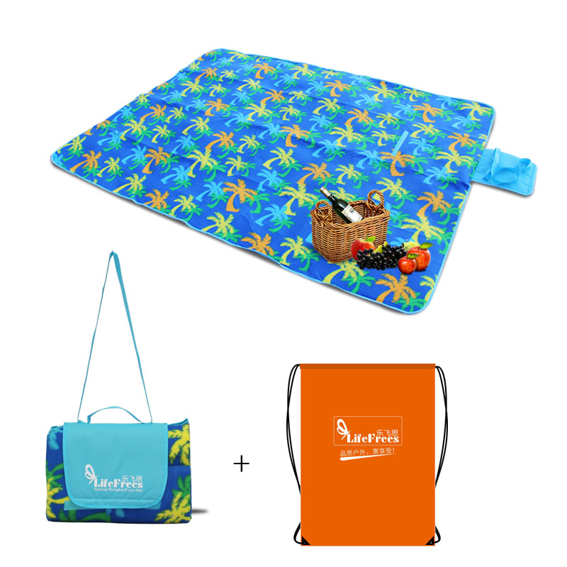 Le Flying Mind Spring Cruise Park Picnic Cushion Anti-Tide Cushion Portable Folding Children Lawn Rug Thickened Outdoor Mat