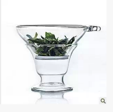 Gói 8 nhân dân tệ Fu Yuande thủy tinh chịu nhiệt trong suốt đặt bộ tách trà công bằng trà biển tách trà công cộng lọc bộ bình trà