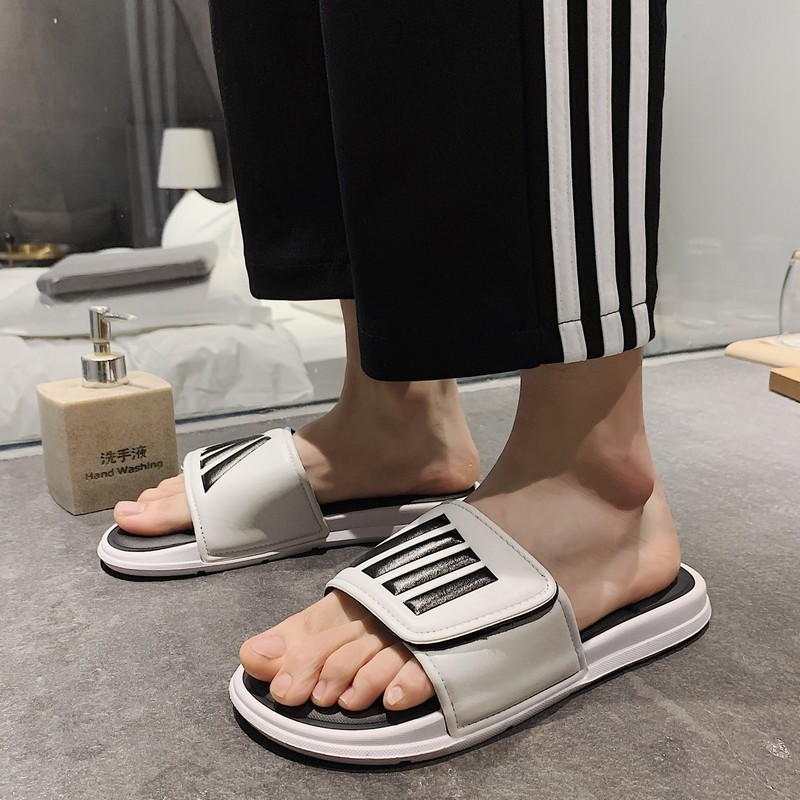 National tide drag male and female couples section slippers Men's 2022 Summer Trend outdoor wearing waterproof anti-slip slippers