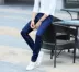 Quần jeans nam nam Slim phiên bản Hàn Quốc của xu hướng mùa hè mỏng phần thanh niên - Quần jean quần ống rộng nam Quần jean