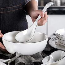 Nordic home ceramics Drink bowls Noodles Bowl 7 Ying 8 inches Large number of rice bowls Tableware Combined Suit Salad Bowl
