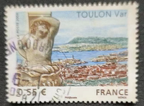 France 2008 Travel Series Toulon (Var) Letter Sales
