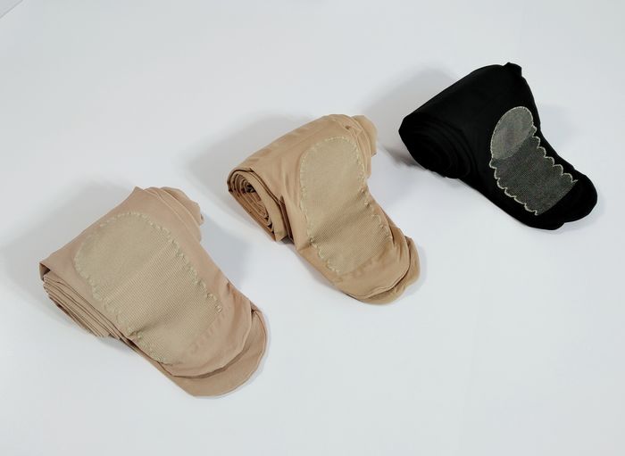2 đôi vớ chất lượng cao 180D vừa dày mùa thu quần legging satin - Xà cạp quần tất hở bàn