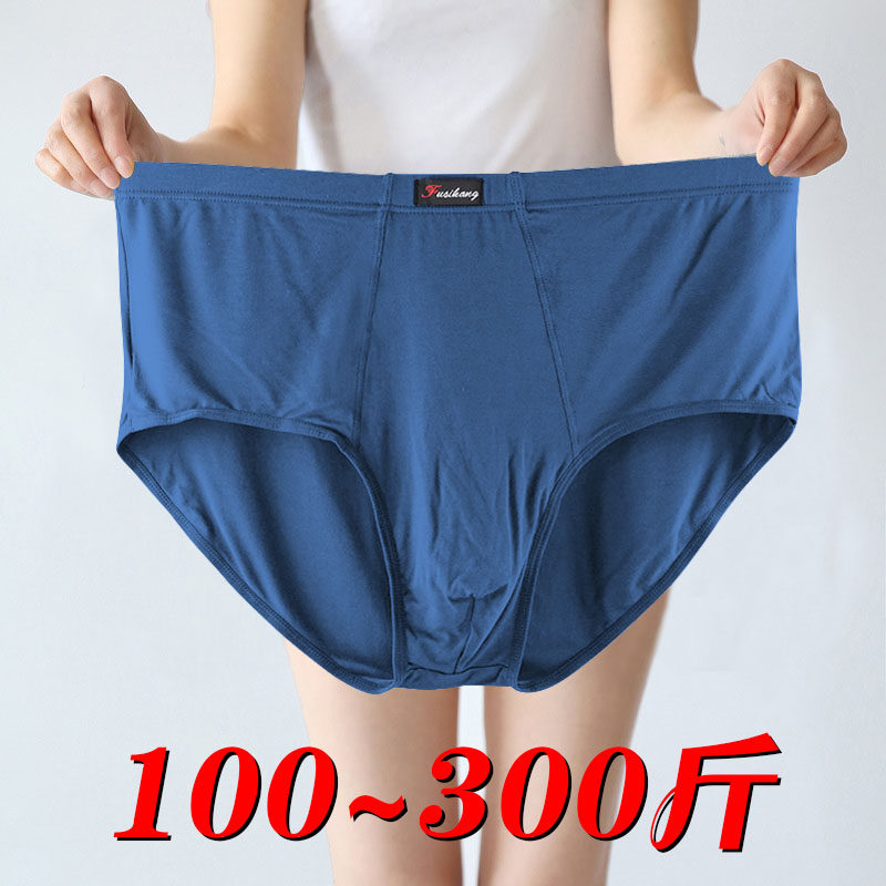 1 Independent Packaging Summer Breathable Men's Triangle Underwear Fattening the Fat Man Fat Pants Pants Modale 