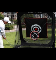 Golf swing net portable chipping practice net indoor and outdoor hitting cage swing and chipping training supplies net