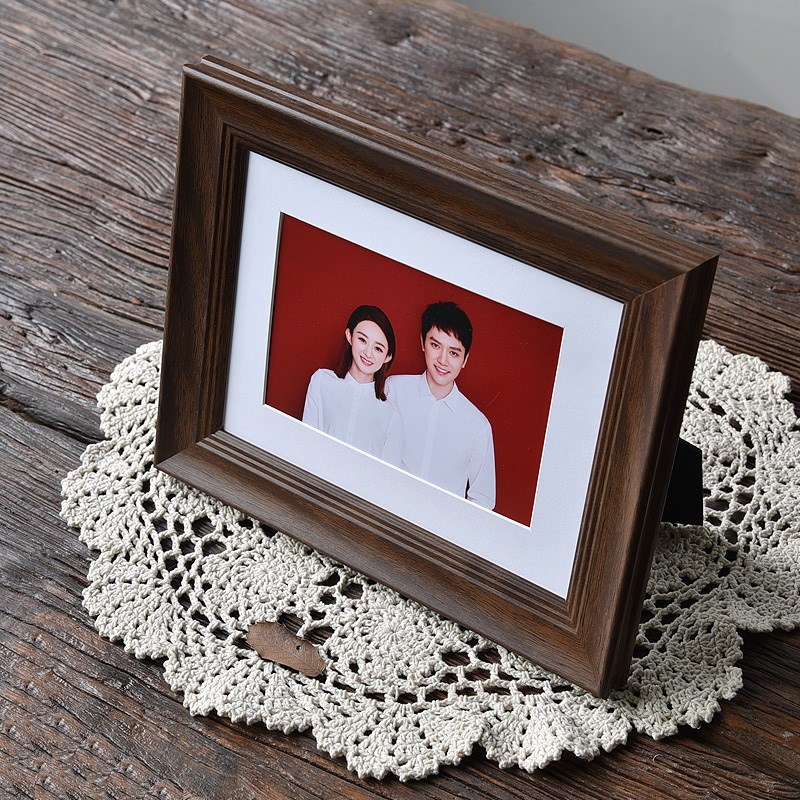 Hippocampus marriage registration photo frame set up certificate photo wash photo custom the same 6 inch 7 inch 8 inch wedding photo