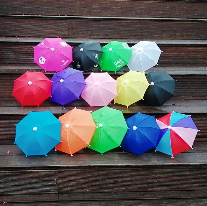 Takeaway Mobile Phone Sunscreen With Small Umbrella Ultra Light Mini Umbrella Motorcycle Umbrella Taiwan Hot Pin Umbrella Cute Umbrella Locomotive Small Umbrella-Taobao