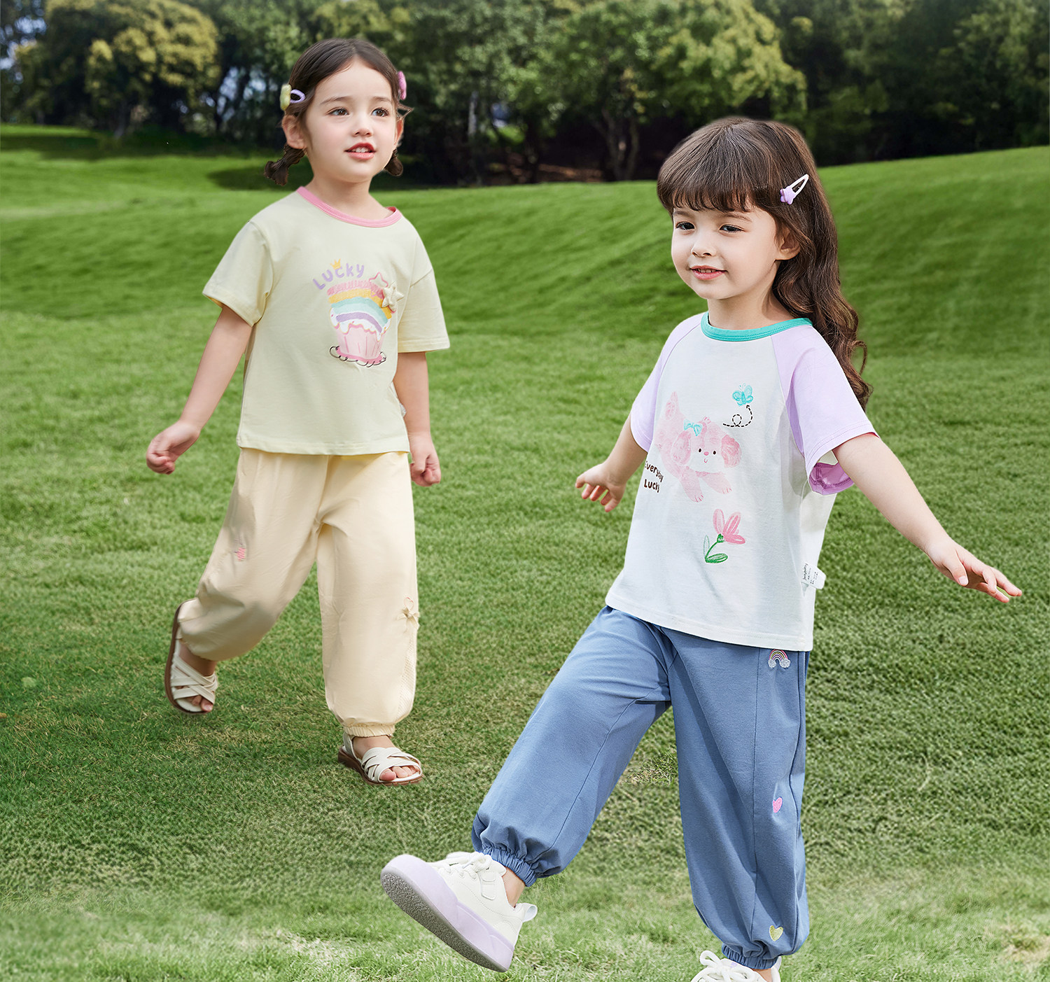 Jellybaby Anti-Mosquito Pants for Girls Summer Thin 2026 New Style Small Kidsren Casual Pants Autum Baby Pants — 12