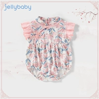 Детский тонкий комбинезон, летняя одежда для раннего возраста, хлопковое детское боди, 1 лет