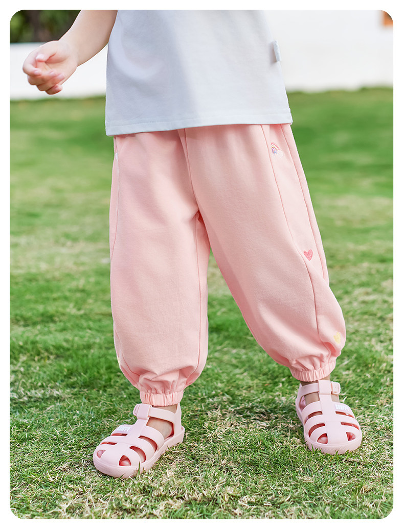 Jellybaby Anti-Mosquito Pants for Girls Summer Thin 2026 New Style Small Kidsren Casual Pants Autum Baby Pants — 41
