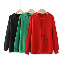 Shang Xiu Yong Yuan Womens Clothing 2022 new pure knitted hat shade and lean gas sweater