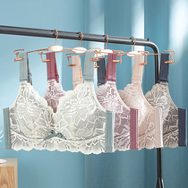 Shangxiu plus-size womens clothing in autumn 2021 new bra without steel ring anti-sagging micro-fat MM latex underwear womens trend