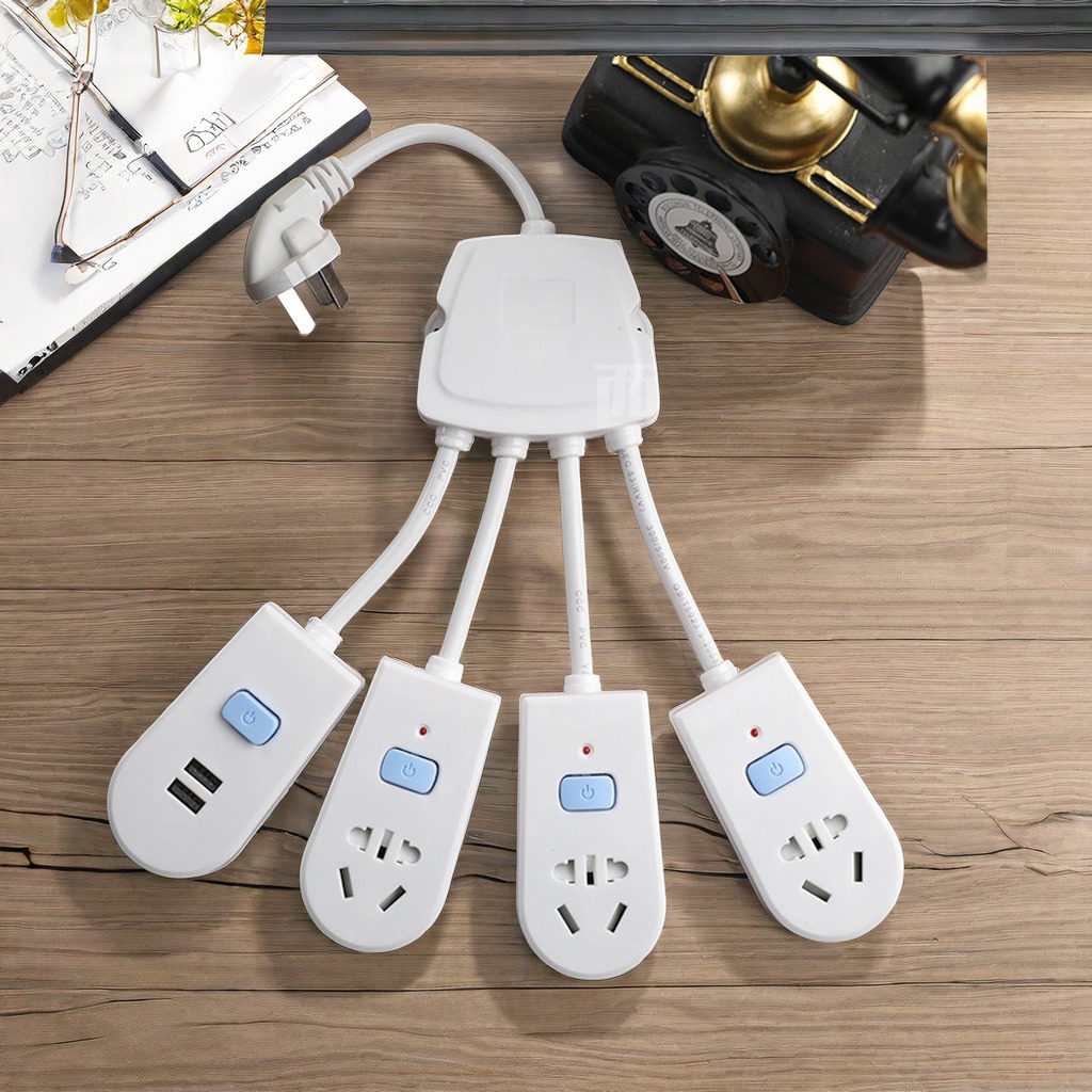 延長コード、電源コンバーター、充電ストリップ、多機能マルチソケット家庭用USB電源タップ